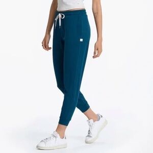 Vuori Performance Jogger - Cosmo Heather (Teal) - Size S